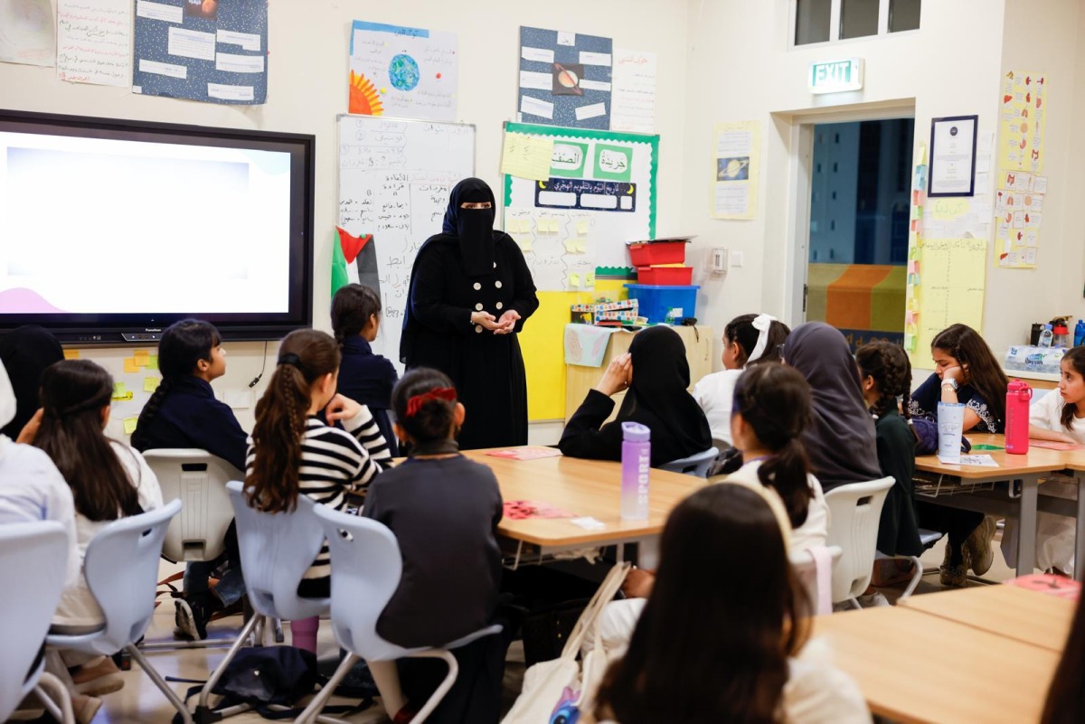 Students of Quran Memorisation centre participating in the awareness workshop.