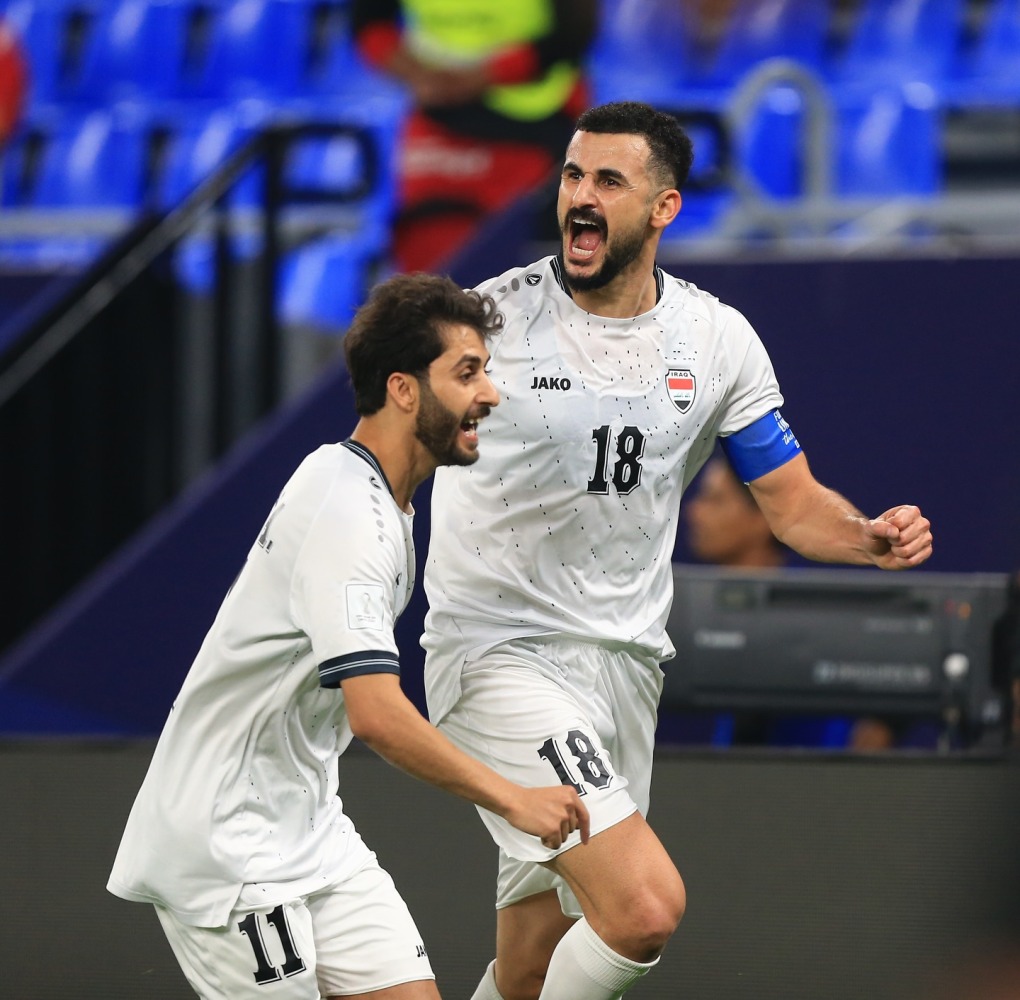 Iraq beat Bahrain 2-1 in their Group D opener on Monday.