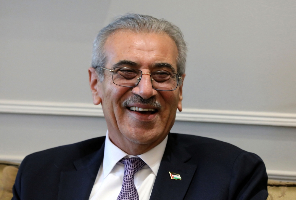 (Files) Palestinian Ali Shaath, head of the Palestinian technocratic committee for managing the Gaza Strip in Cairo on January 19, 2026. (Photo by AFP)