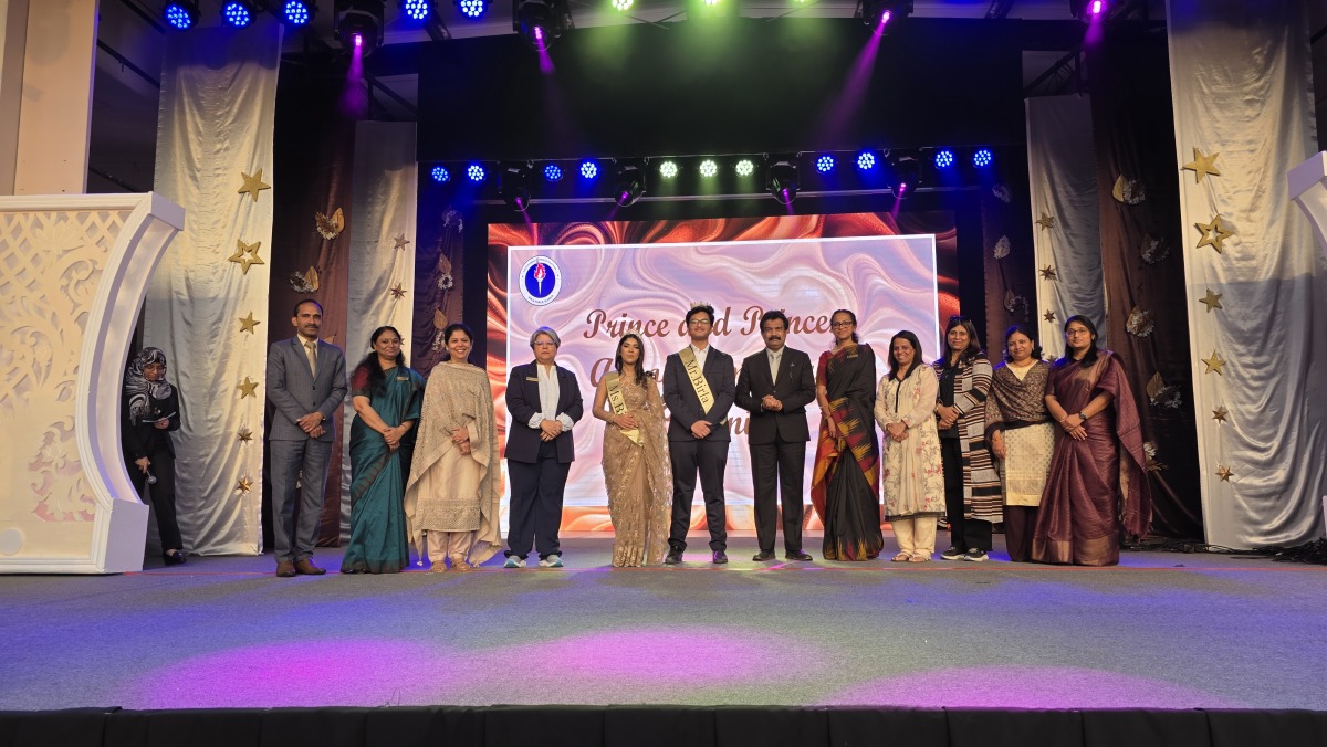 Principal Dr. Anand R Nair along with members of the senior leadership team during the event.