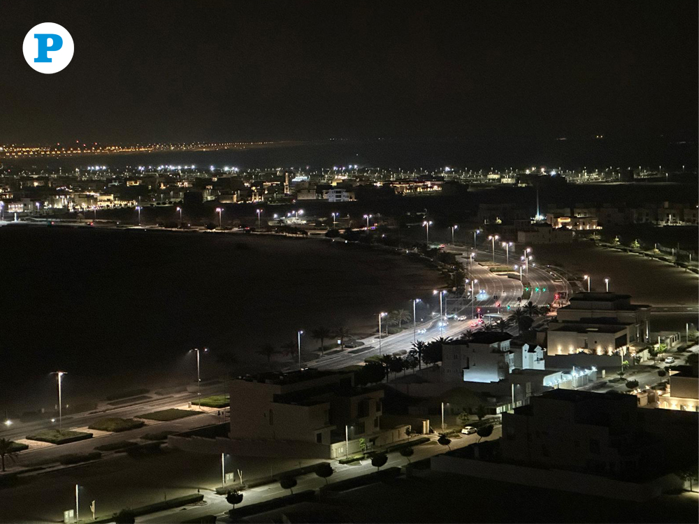 A view of the Lusail area on February 9, 2026. Photo by Alexandra Evangelista / The Peninsula.