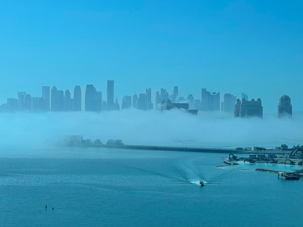 An early morning click by The Peninsula reader Azeer Abdul Azeez