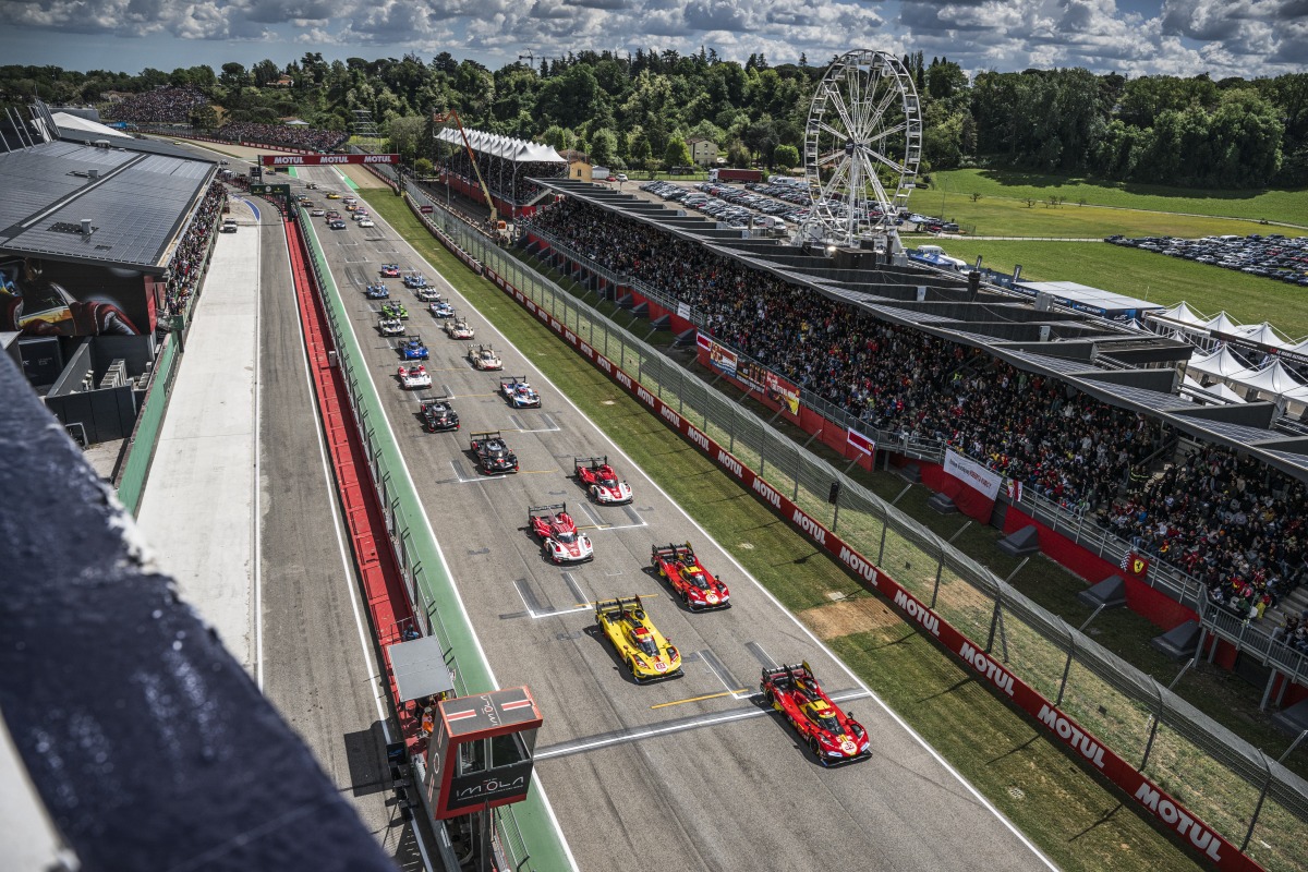 Imola will host the first round of the WEC season - the 6 Hours of Imola on April 17-19. 
