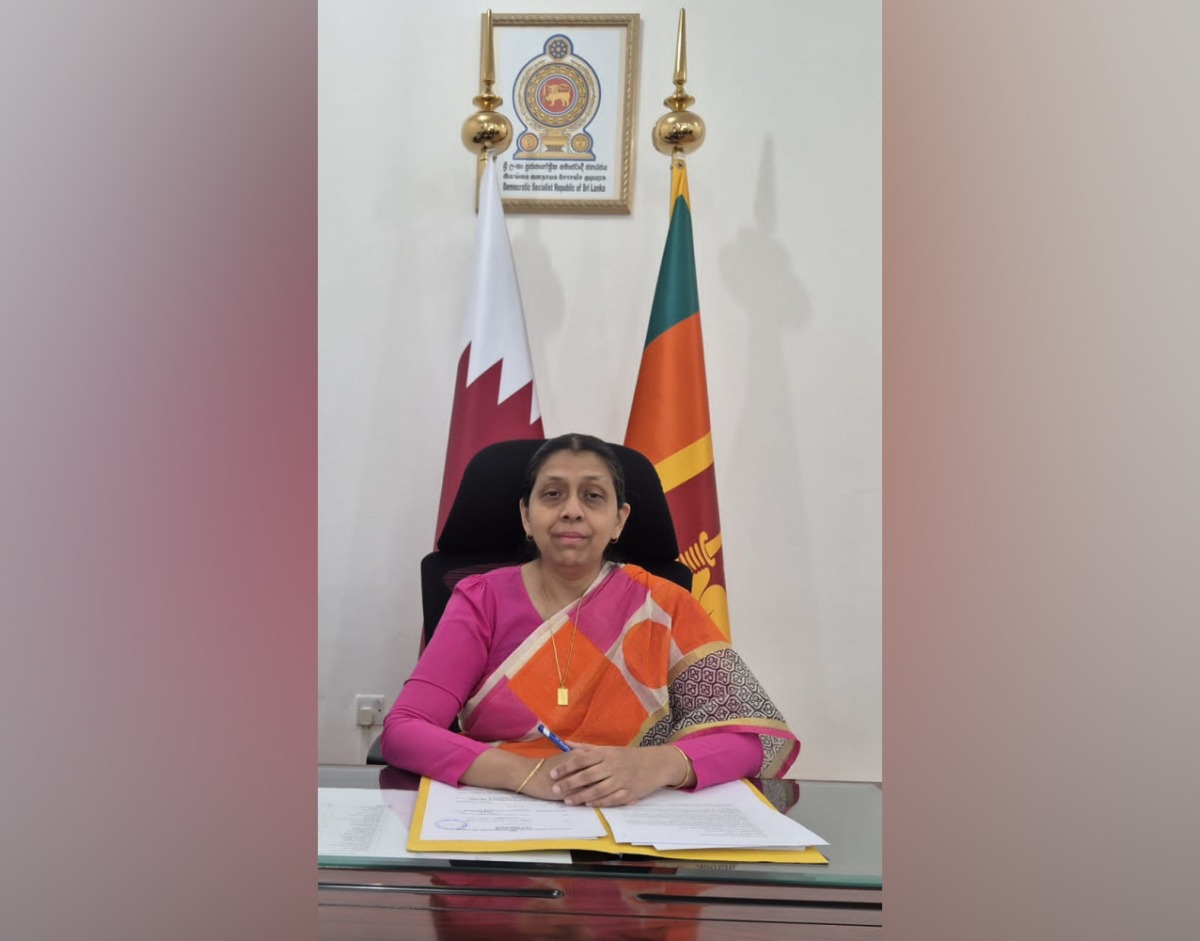 Sri Lankan Ambassador H E Sithra Khan Azard