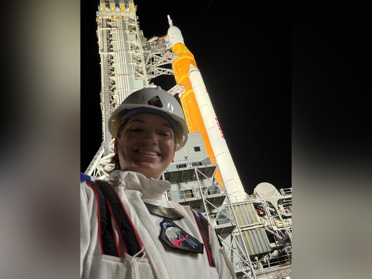 Picture shared by Canadian astronaut Jenni Gibbons on her X account. 