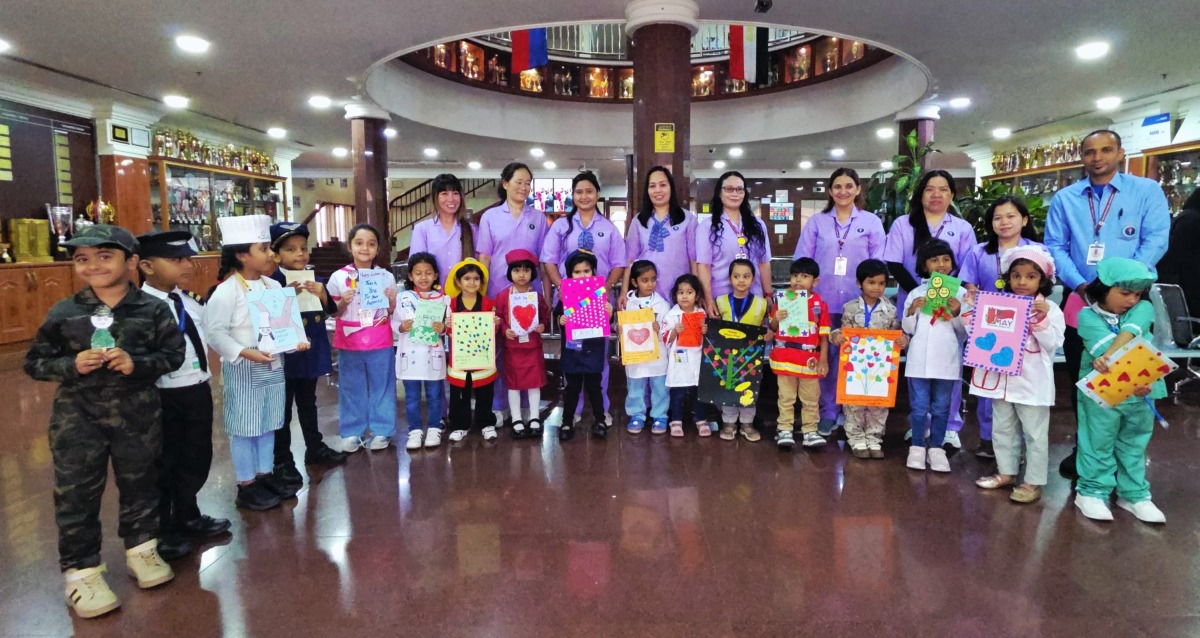 Principal Dr. Anand R. Nair, Vice Principal, teachers, and students during the event.