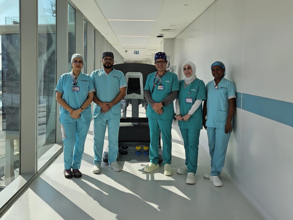 Dr. Ihab Abutabanjeh and his team.