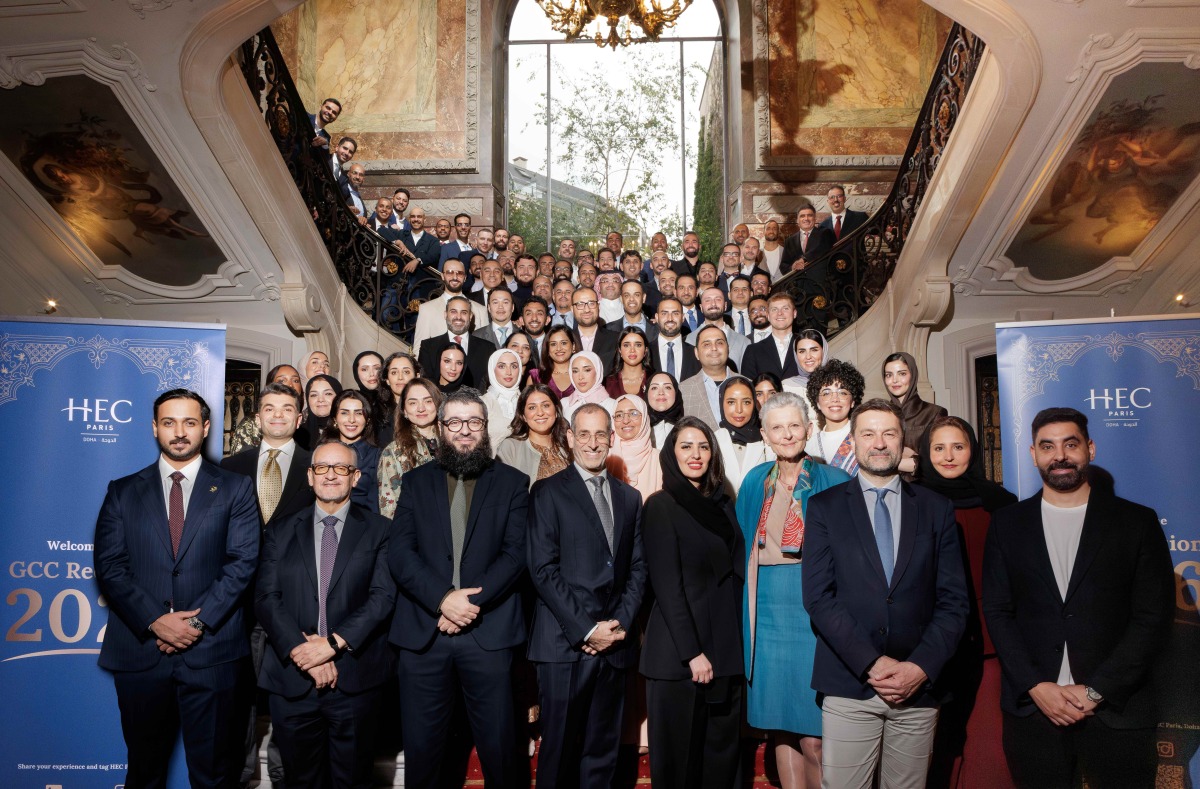 Middle East graduates of HEC Paris during their annual commencement ceremony.