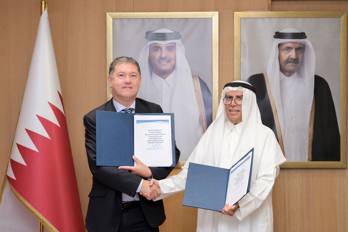 HMC, Boehringer officials during the signing of the agreement.
