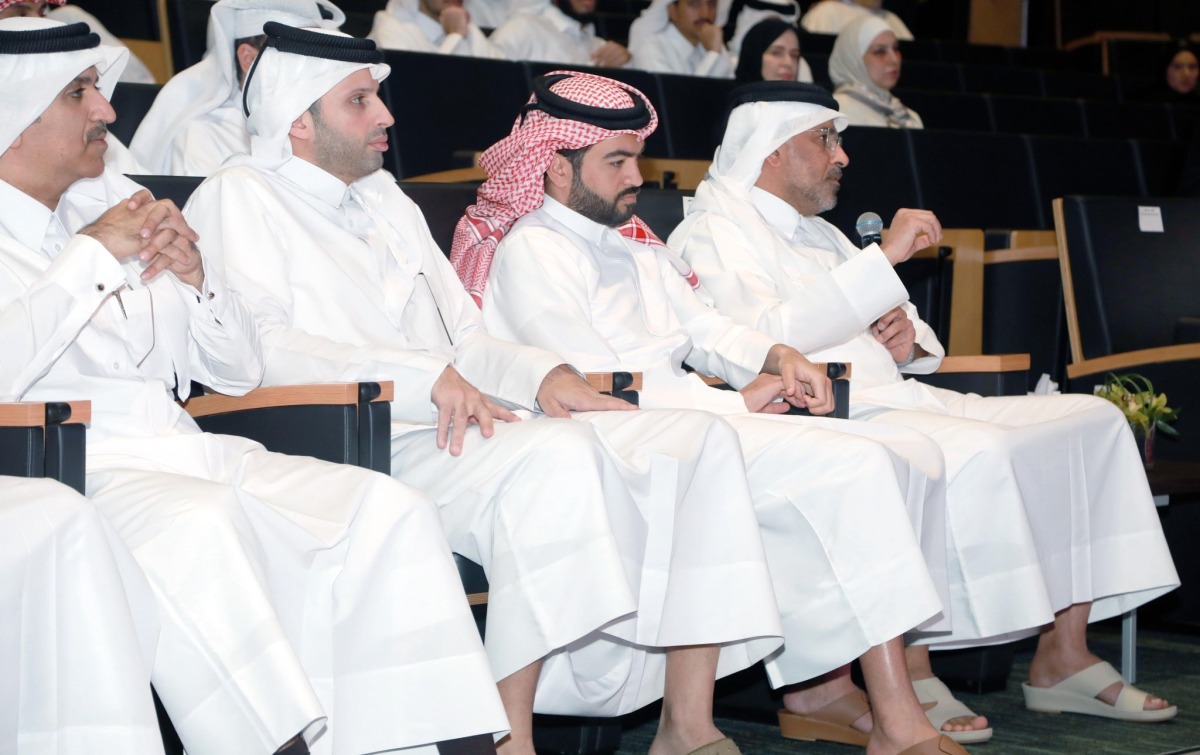 Officials and participants during the session.