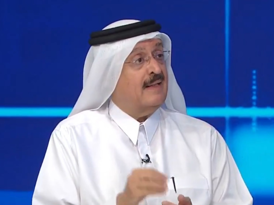 Screengrab of the Qatar Television interview of HE Dr. Mohammed bin Saif Al Kuwari, Vice Chairman of the National Human Rights Committee (NHRC). 