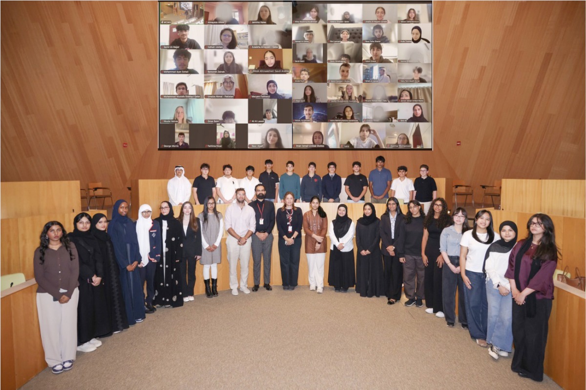 Eighty-four students from local, regional, and international high schools participated in the event.