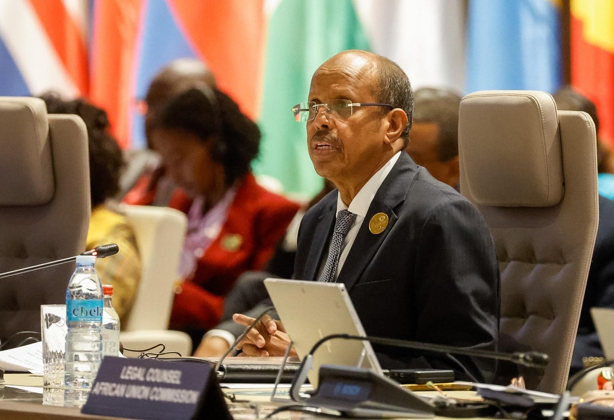 (FILE PHOTO) The Chairperson of the African Union (AU) Commission, Mahmoud Ali Youssouf