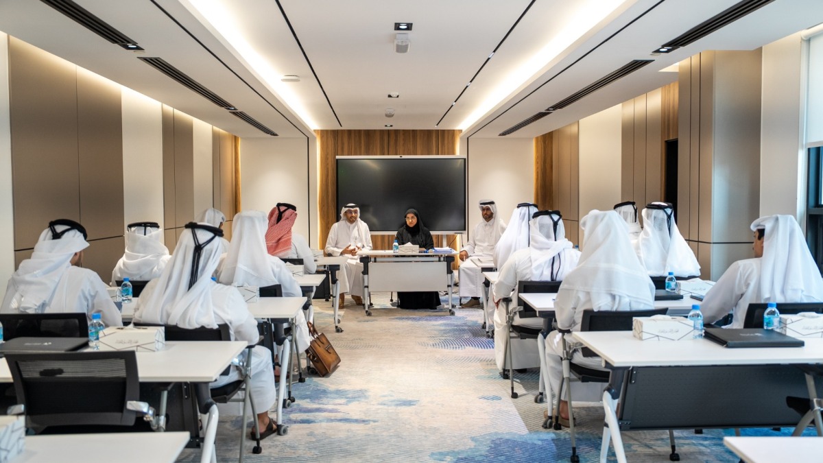 Participants during the training programme.