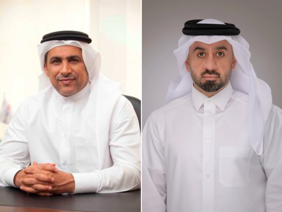 Chief Executive Officer, Qatar, HSBC Bank Middle East, Abdul Hakeem Mostafawi (left) and Head of International Wealth & Premier Banking, Qatar, HSBC, Omar Al Ansari.