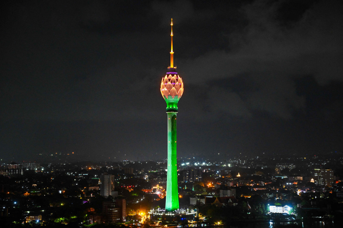 Representational image. A general view of the Lotus Tower in Colombo on September 17, 2026. (Photo by Ishara S. KODIKARA / AFP)